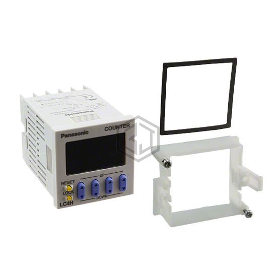 LC4H-T4-DC24VS - Panasonic Industrial Automation Sales - Panel Meters - Counters, Hour Meters