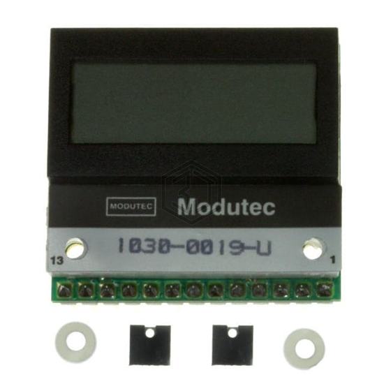 1030-0019-U - Jewell Instruments LLC - Panel Meters