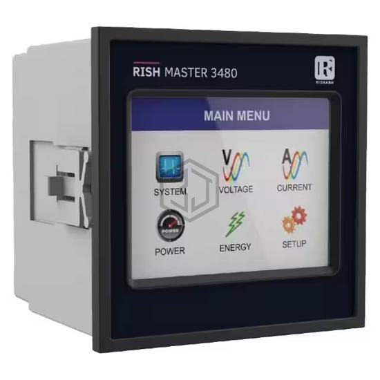RISH MASTER 3480 1.0-H-2 - Rishabh Instruments - Panel Meters