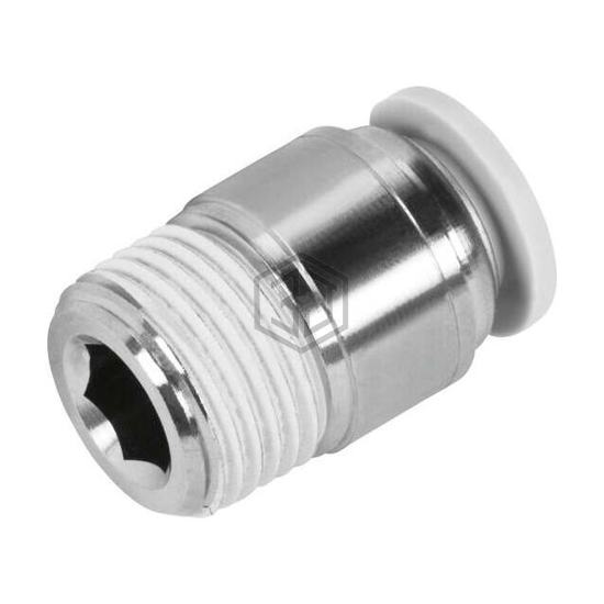 QB-1/8-1/4-I-U - Festo Corporation - Pneumatics, Hydraulics - Fittings, Couplings, and Distributors