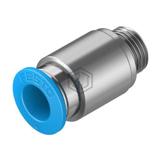 QS-G1/8-8-I - Festo Corporation - Pneumatics, Hydraulics - Fittings, Couplings, and Distributors