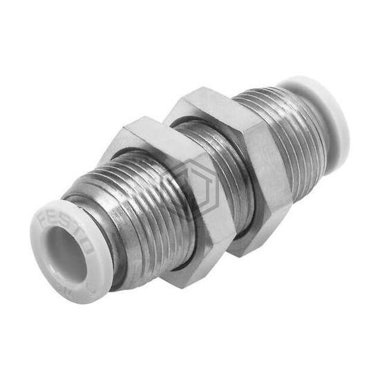 QBS-1/4T-U - Festo Corporation - Pneumatics, Hydraulics - Fittings, Couplings, and Distributors