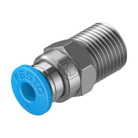 QS-1/8-4 - Festo Corporation - Pneumatics, Hydraulics - Fittings, Couplings, and Distributors