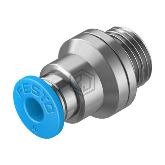 QS-G1/8-4-I - Festo Corporation - Pneumatics, Hydraulics - Fittings, Couplings, and Distributors