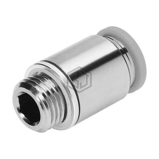 QS-3/8-5/16-I-U-M - Festo Corporation - Pneumatics, Hydraulics - Fittings, Couplings, and Distributors