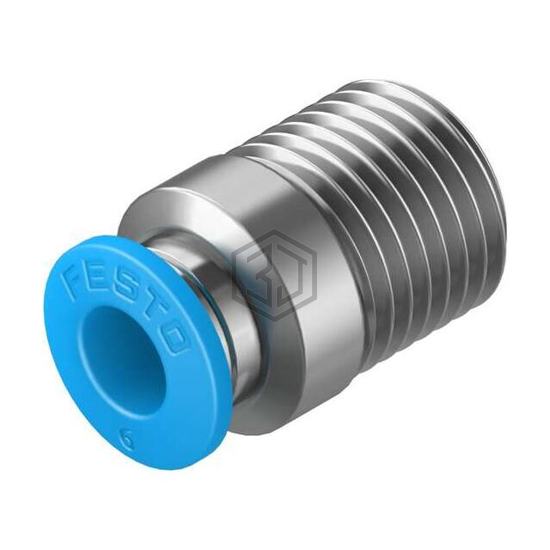 QS-1/4-6-I - Festo Corporation - Pneumatics, Hydraulics - Fittings, Couplings, and Distributors