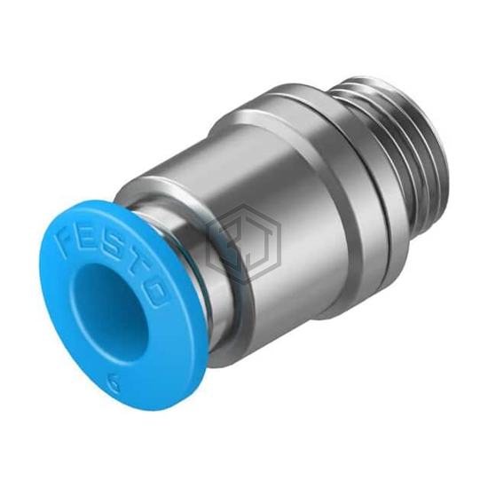 QS-G1/8-6-I - Festo Corporation - Pneumatics, Hydraulics - Fittings, Couplings, and Distributors