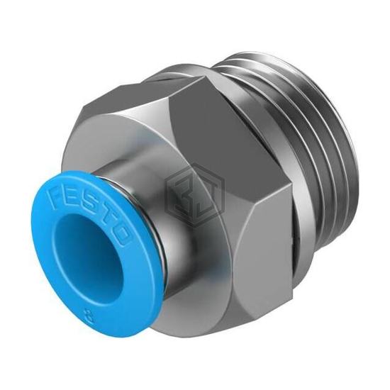 QS-G3/8-8 - Festo Corporation - Pneumatics, Hydraulics - Fittings, Couplings, and Distributors