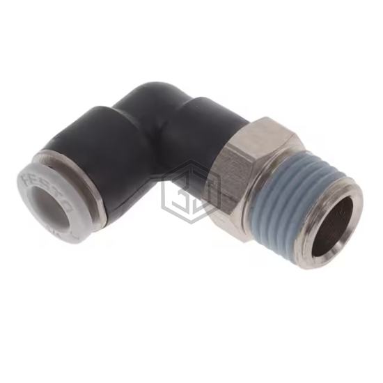 QBL-1/4-1/4-U-M - Festo Corporation - Pneumatics, Hydraulics - Fittings, Couplings, and Distributors