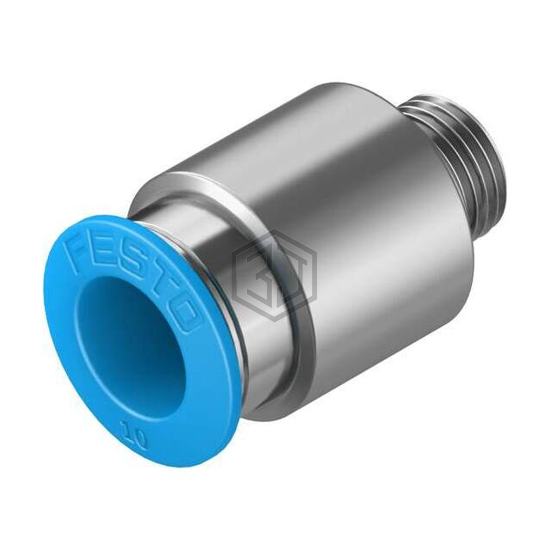 QS-G1/8-10-I - Festo Corporation - Pneumatics, Hydraulics - Fittings, Couplings, and Distributors