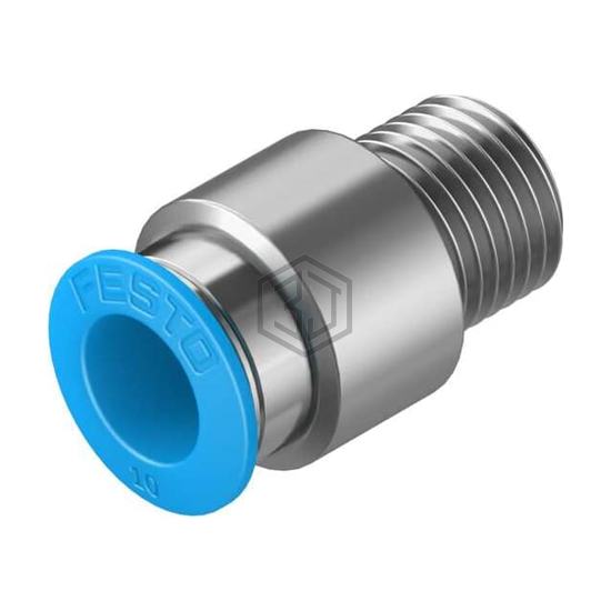 QS-1/4-10-I - Festo Corporation - Pneumatics, Hydraulics - Fittings, Couplings, and Distributors