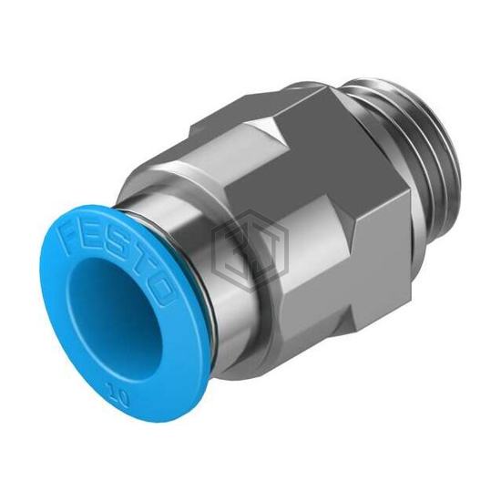QS-G1/4-10 - Festo Corporation - Pneumatics, Hydraulics - Fittings, Couplings, and Distributors