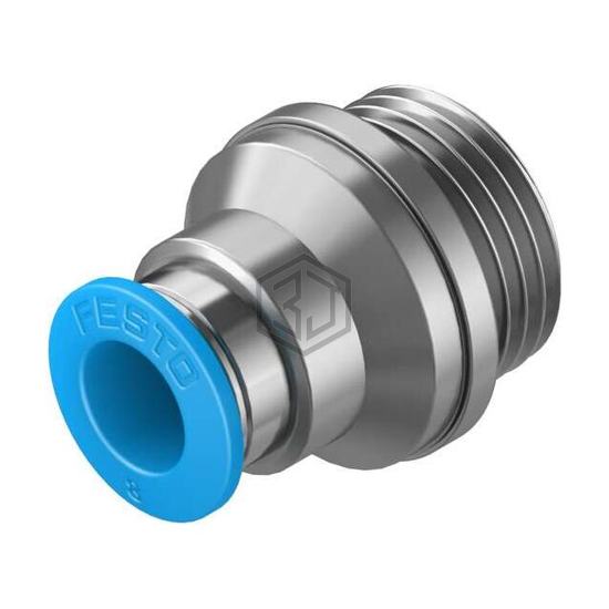 QS-G3/8-8-I - Festo Corporation - Pneumatics, Hydraulics - Fittings, Couplings, and Distributors