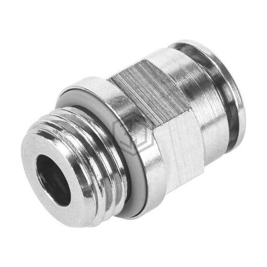 NPQH-D-G18-Q8-P10 - Festo Corporation - Pneumatics, Hydraulics - Fittings, Couplings, and Distributors