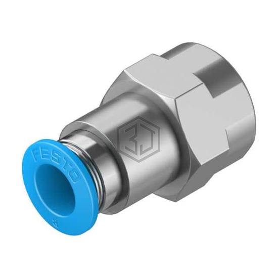 QSF-1/4-8-B - Festo Corporation - Pneumatics, Hydraulics - Fittings, Couplings, and Distributors
