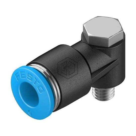 QSLV-M5-6 - Festo Corporation - Pneumatics, Hydraulics - Fittings, Couplings, and Distributors