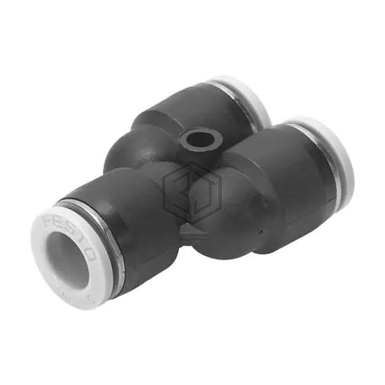 QBY-1/2T-U - Festo Corporation - Pneumatics, Hydraulics - Fittings, Couplings, and Distributors