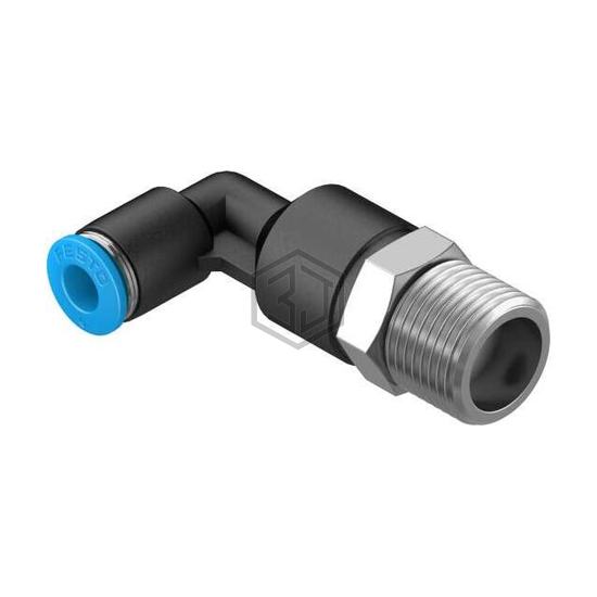 QSLL-3/8-6 - Festo Corporation - Pneumatics, Hydraulics - Fittings, Couplings, and Distributors