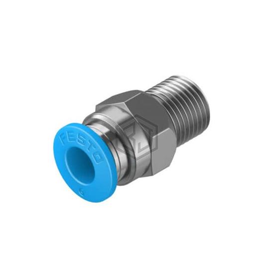 QS-1/8-6 - Festo Corporation - Pneumatics, Hydraulics - Fittings, Couplings, and Distributors