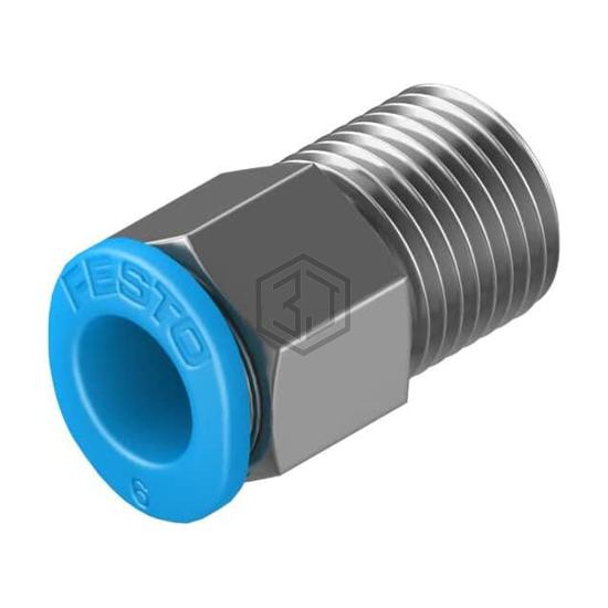 QSM-1/8-6 - Festo Corporation - Pneumatics, Hydraulics - Fittings, Couplings, and Distributors