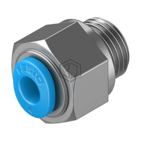 QSM-G1/8-4 - Festo Corporation - Pneumatics, Hydraulics - Fittings, Couplings, and Distributors