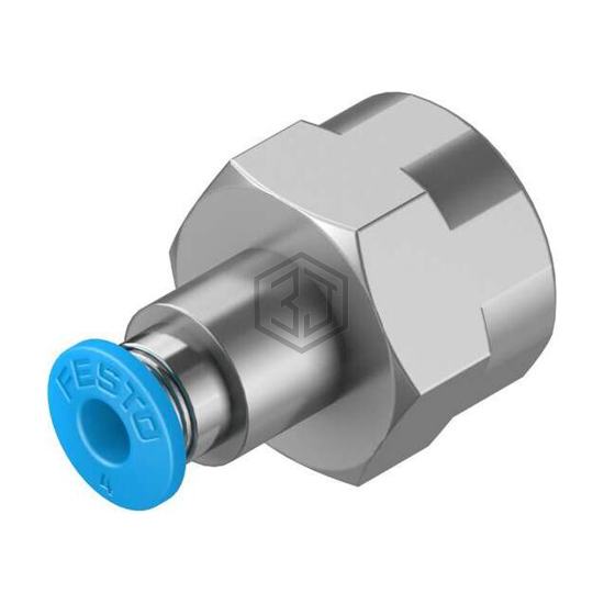 QSF-1/4-4-B - Festo Corporation - Pneumatics, Hydraulics - Fittings, Couplings, and Distributors