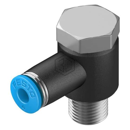 QSLV-1/8-4 - Festo Corporation - Pneumatics, Hydraulics - Fittings, Couplings, and Distributors