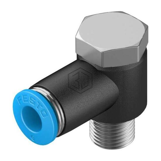 QSLV-1/8-6 - Festo Corporation - Pneumatics, Hydraulics - Fittings, Couplings, and Distributors