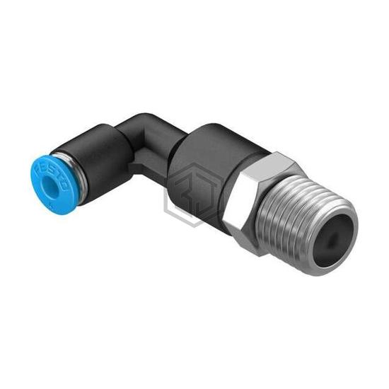 QSLL-1/4-4 - Festo Corporation - Pneumatics, Hydraulics - Fittings, Couplings, and Distributors