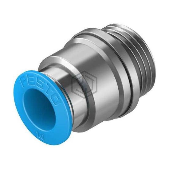 QS-G3/8-10-I - Festo Corporation - Pneumatics, Hydraulics - Fittings, Couplings, and Distributors