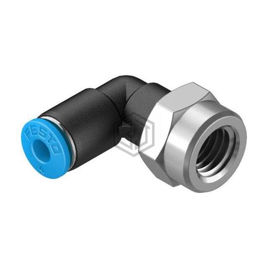 QSLF-1/8-4-B - Festo Corporation - Pneumatics, Hydraulics - Fittings, Couplings, and Distributors