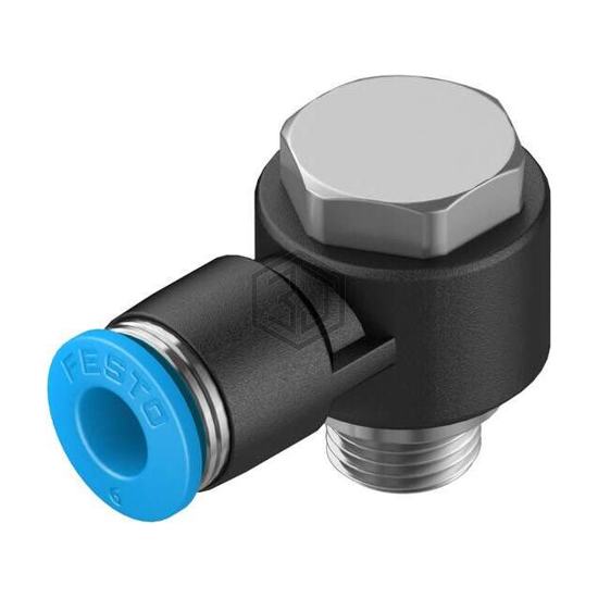 QSLV-G1/8-6 - Festo Corporation - Pneumatics, Hydraulics - Fittings, Couplings, and Distributors