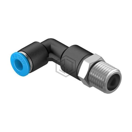 QSLL-1/4-6 - Festo Corporation - Pneumatics, Hydraulics - Fittings, Couplings, and Distributors