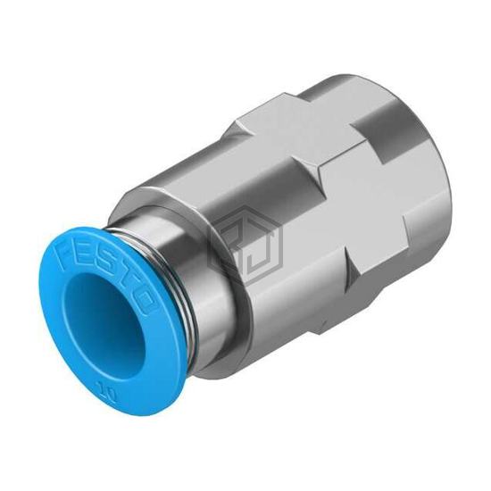 QSF-1/4-10-B - Festo Corporation - Pneumatics, Hydraulics - Fittings, Couplings, and Distributors