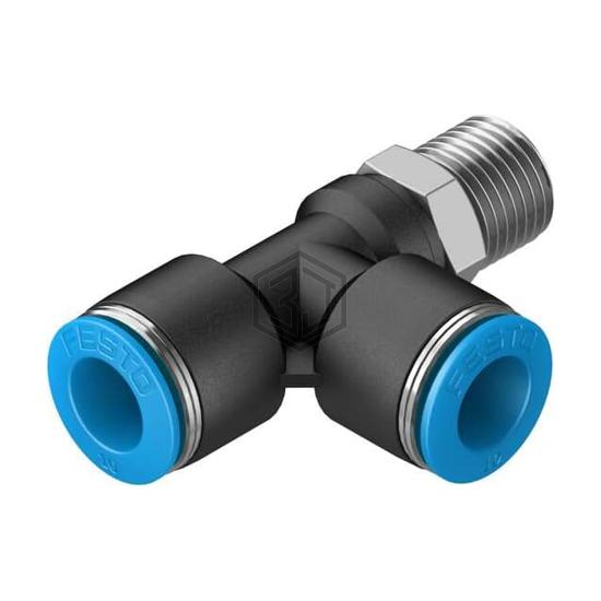 QS-1/2-3/8-I-U-M - Festo Corporation - Pneumatics, Hydraulics - Fittings, Couplings, and Distributors
