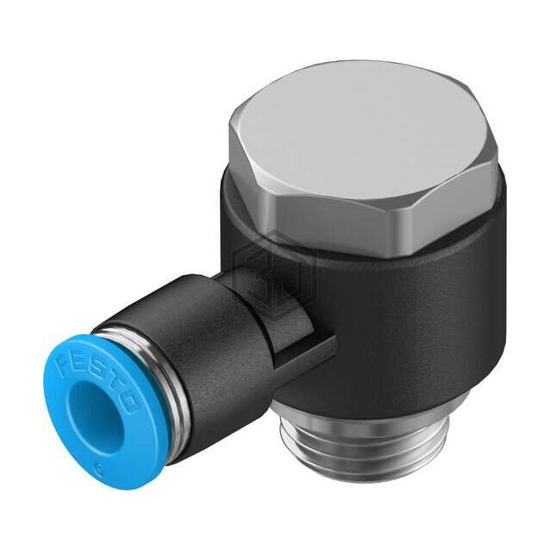 QSLV-G1/4-6 - Festo Corporation - Pneumatics, Hydraulics - Fittings, Couplings, and Distributors