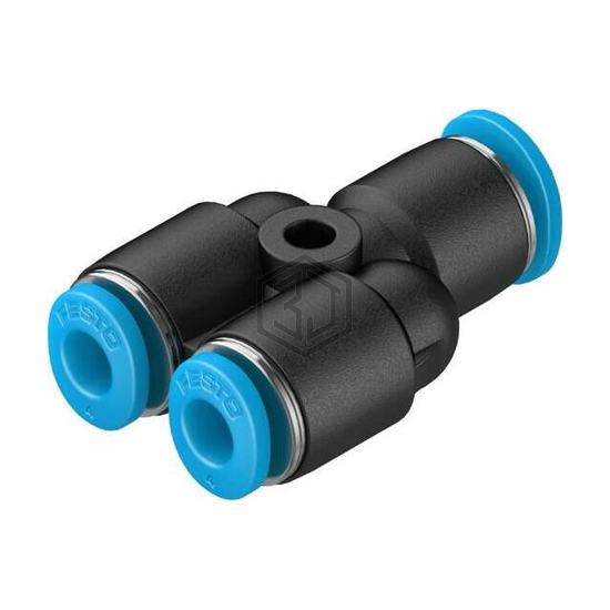 QSMY-6-4 - Festo Corporation - Pneumatics, Hydraulics - Fittings, Couplings, and Distributors
