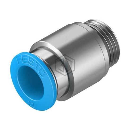 QS-G3/8-12-I - Festo Corporation - Pneumatics, Hydraulics - Fittings, Couplings, and Distributors