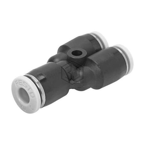 QBY-5/16T-1/4-U - Festo Corporation - Pneumatics, Hydraulics - Fittings, Couplings, and Distributors