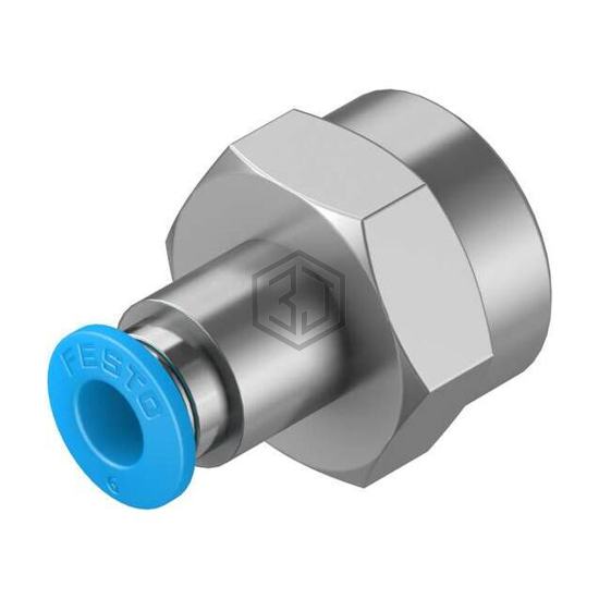 QSF-3/8-6-B - Festo Corporation - Pneumatics, Hydraulics - Fittings, Couplings, and Distributors