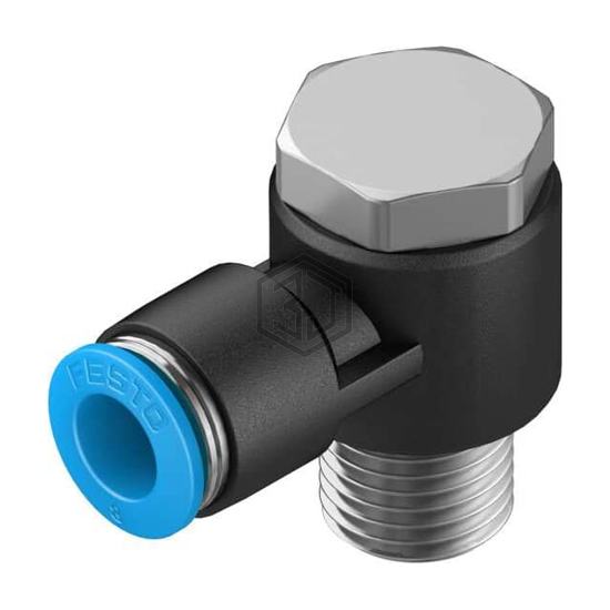 QSLV-1/4-8 - Festo Corporation - Pneumatics, Hydraulics - Fittings, Couplings, and Distributors