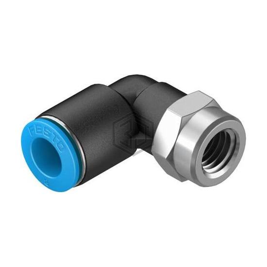 QSLF-1/8-8-B - Festo Corporation - Pneumatics, Hydraulics - Fittings, Couplings, and Distributors