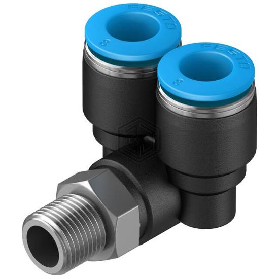 QSYL-1/8-8 - Festo Corporation - Pneumatics, Hydraulics - Fittings, Couplings, and Distributors