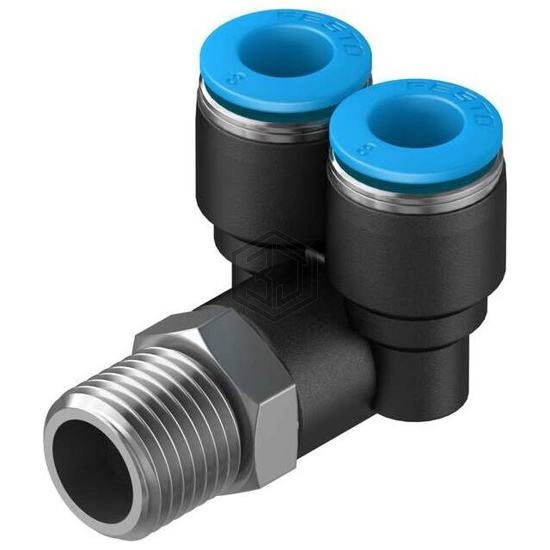 QSYL-1/4-8 - Festo Corporation - Pneumatics, Hydraulics - Fittings, Couplings, and Distributors