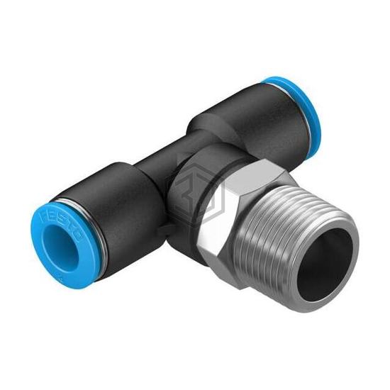 QST-3/8-8 - Festo Corporation - Pneumatics, Hydraulics - Fittings, Couplings, and Distributors