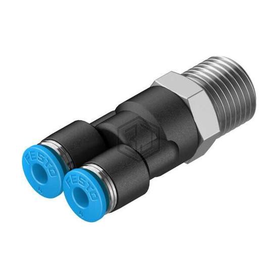 QSY-1/4-4 - Festo Corporation - Pneumatics, Hydraulics - Fittings, Couplings, and Distributors
