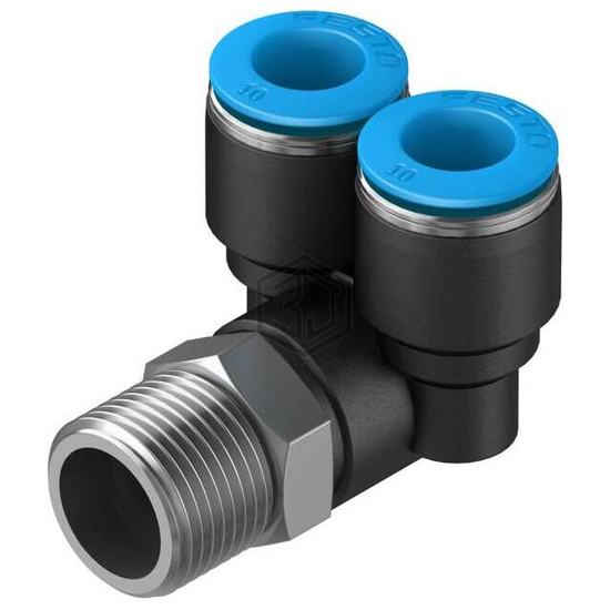 QSYL-3/8-10 - Festo Corporation - Pneumatics, Hydraulics - Fittings, Couplings, and Distributors