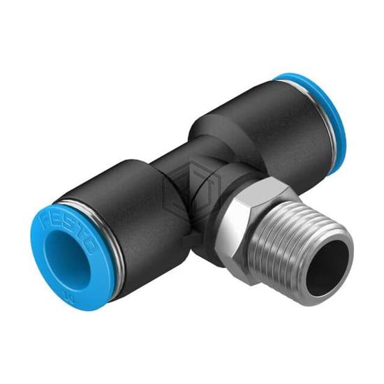 QST-1/4-10 - Festo Corporation - Pneumatics, Hydraulics - Fittings, Couplings, and Distributors