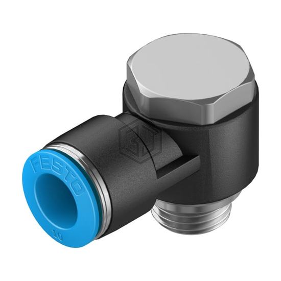 QSLV-G1/4-10 - Festo Corporation - Pneumatics, Hydraulics - Fittings, Couplings, and Distributors