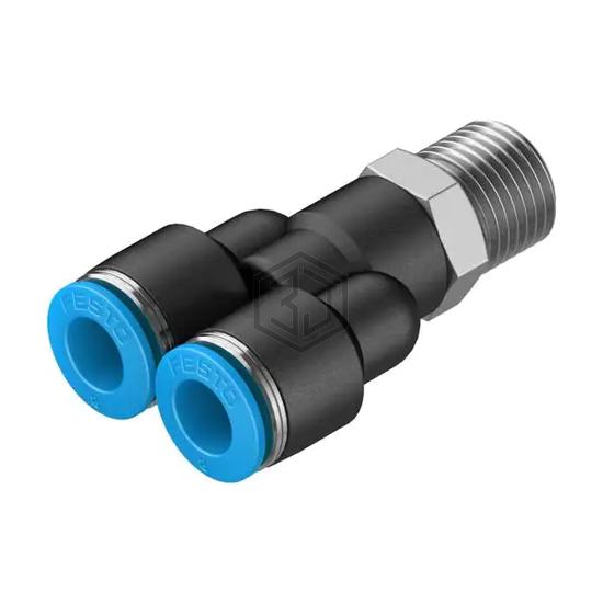 QSY-1/4-8 - Festo Corporation - Pneumatics, Hydraulics - Fittings, Couplings, and Distributors